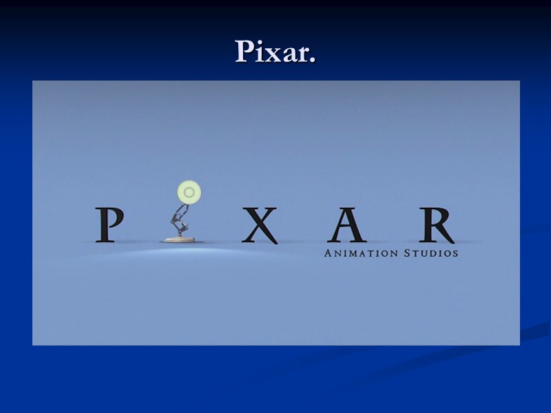 Pixar.